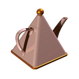 3D Teapot preview