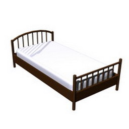 bed bel 3D Model Preview #6ec9adb5