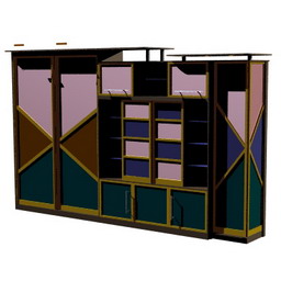 3D Cupboard preview