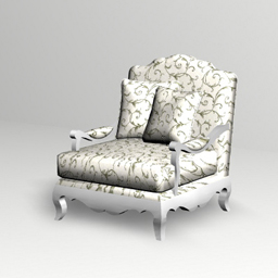 3D Armchair preview