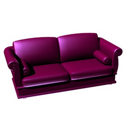 sofa two 3D Model Preview #1e3e9b66