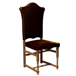 sedia chair 3D Model Preview #797814c7
