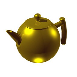 3D Teapot preview