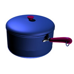 3D Saucepan preview