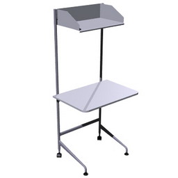 stand market 3D Model Preview #e83e1300