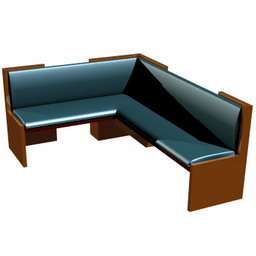 coner sofa 3D Model Preview #ab165503
