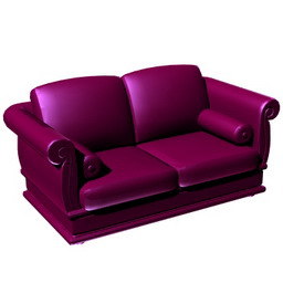 3D Sofa preview