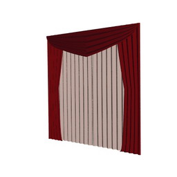 3D Curtain preview