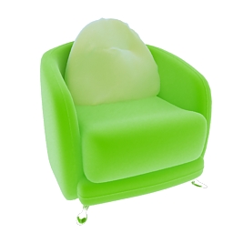 3D Armchair preview