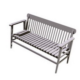 bench classic 3D Model Preview #01dd0a62