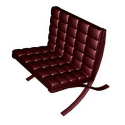 3D Armchair preview