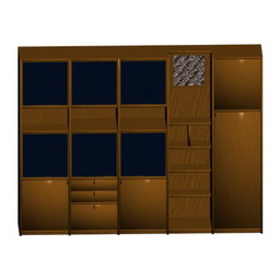 3D Cupboard preview
