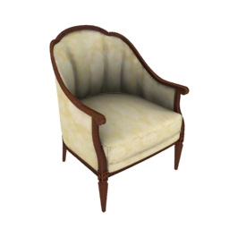 3D Armchair preview