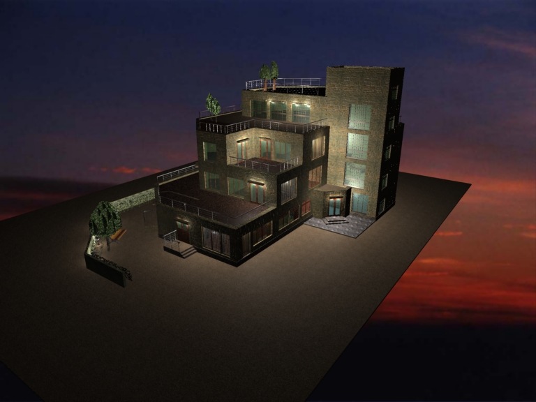 Architectural Home Design — Elena Rogova — Moscow, Russia
