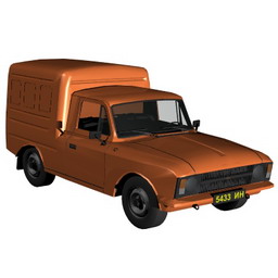 moscvich 2715-car 3D Model Preview #e497ff67