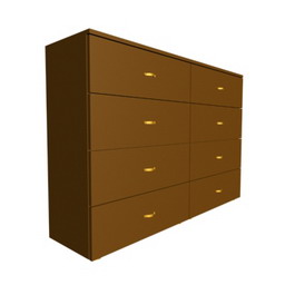 3D Cupboard preview