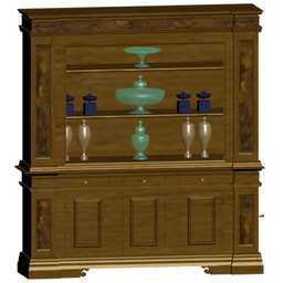 3D Cupboard preview