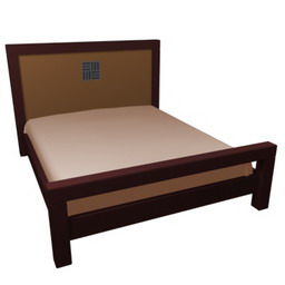 coim bed 3D Model Preview #c760b954