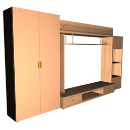 3D Cupboard preview