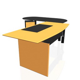 contemporary desk15-table- 3D Model Preview #23c54a5e