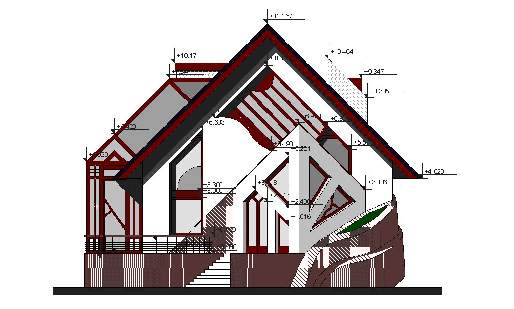 Architectural Home Design — Teshev — Moscow, Russia