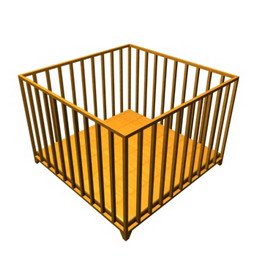 3D Crib preview