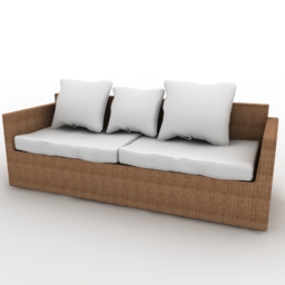 3D Sofa preview