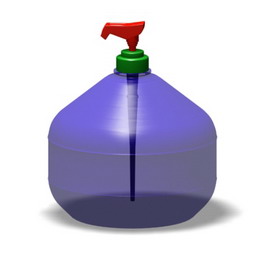 3D Bottle preview
