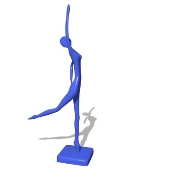 statuette ikea2 3D Model Preview #06007580
