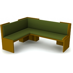 nest sofa-chair 3D Model Preview #f2528837