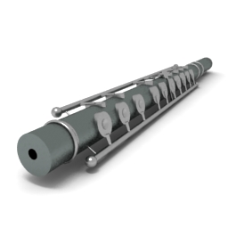 flute - 3D Model Preview #ca8fab79