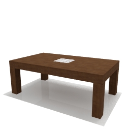 3D Table preview