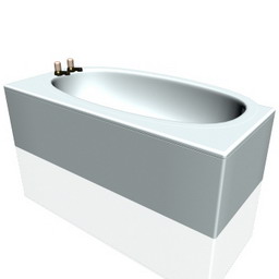 bathtub3 - 3D Model Preview #0471b6d1