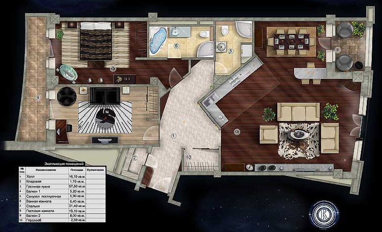 Architectural Home Design — Alexander — Moscow, Russia