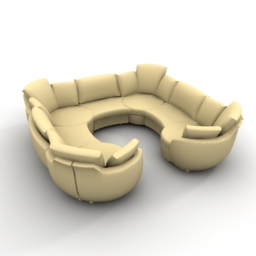 3D Sofa preview
