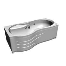 3D Bathtub preview