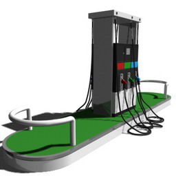 gas-station 3D Model Preview #636cd6f3