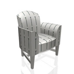 3D Armchair preview
