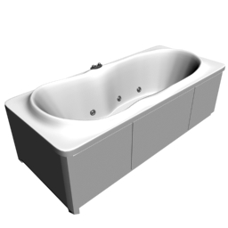 3D Bathtub preview