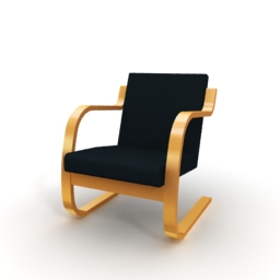 3D Armchair preview
