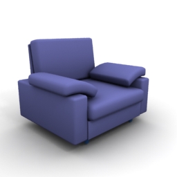3D Armchair preview