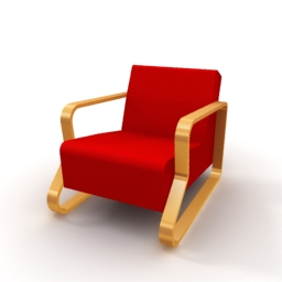 3D Armchair preview