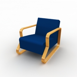3D Armchair preview