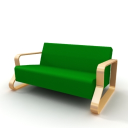 3D Armchair preview