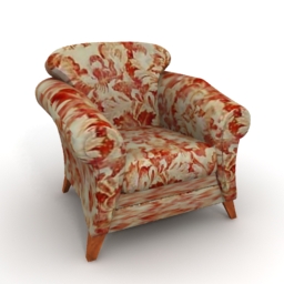 3D Armchair preview