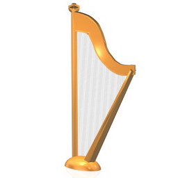 harp - 3D Model Preview #82eda93a