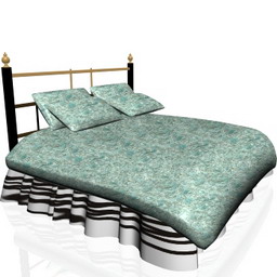 bed-birdmilk - 3D Model Preview #c779a0f4