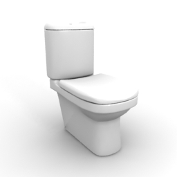 3D Toilet preview