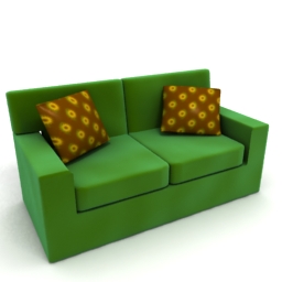 3D Sofa preview