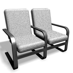 chair-coupe - 3D Model Preview #addeb42e